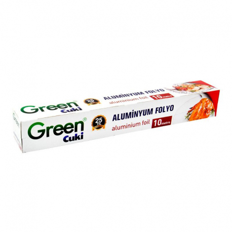 Green Kutulu Alüminyum Folyo (10 M)