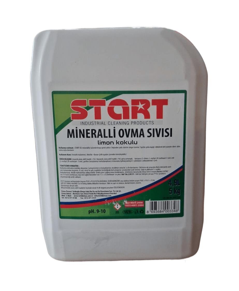 Mineralli Ovma Sıvısı Limonlu (5 Kg)